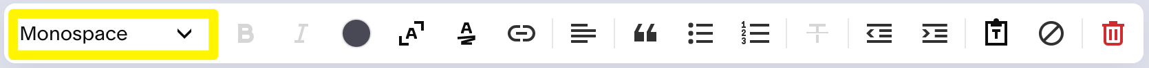 Monospace_drop-down_Squarespace_text_toolbar.png