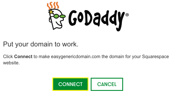 interarchy not connecting to godaddy