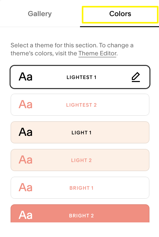 Color Palette Editor