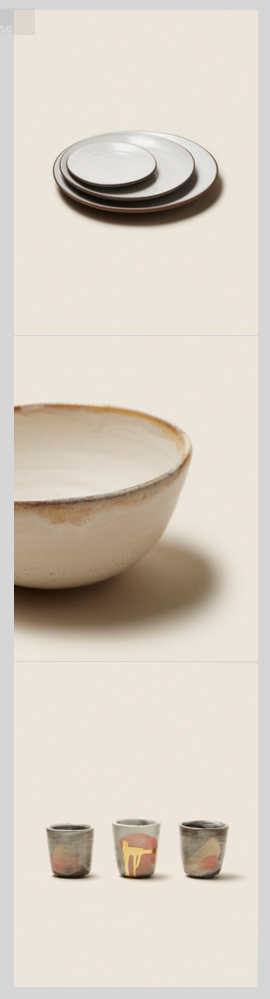 스택 갤러리 블록 예.