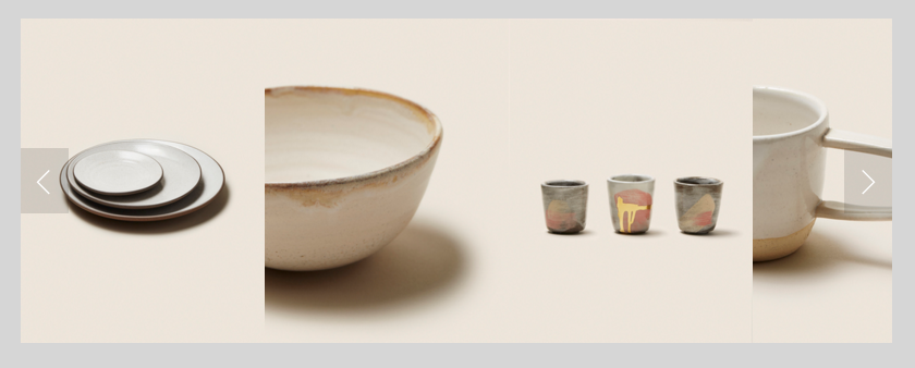 캐러셀 갤러리 블록 예.