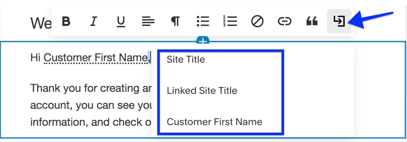 text formatting bar arrow icon.jpg