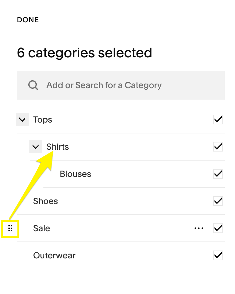 Add Filtering, sort and Search to Group Store - Website Features